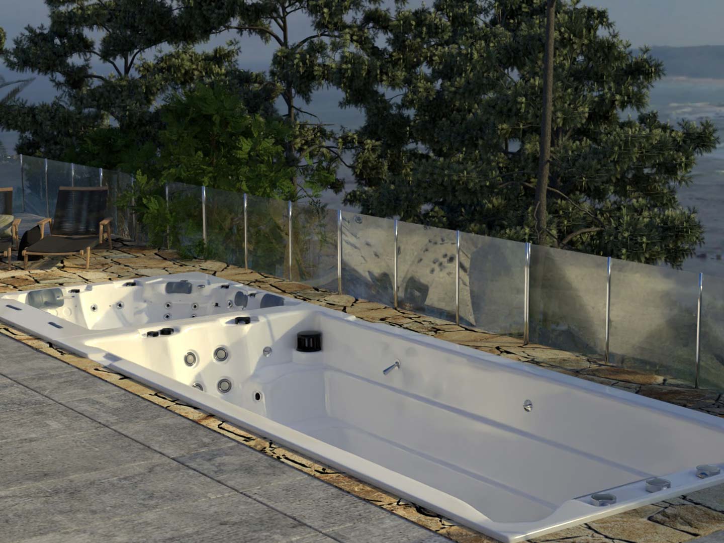 INFINITAS SP2500 Swim Spa – Ansicht 6