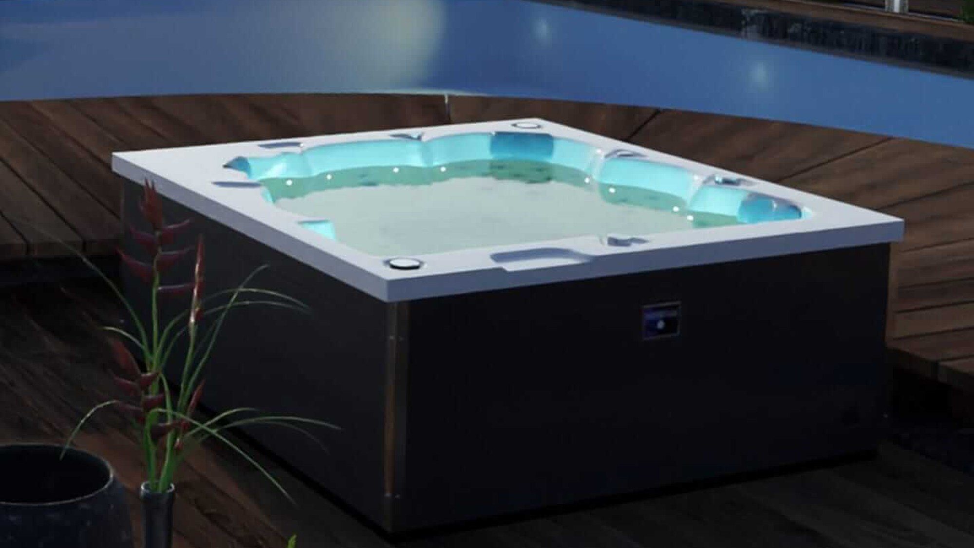 INFINITAS SE200 Whirlpool im Außenbereich