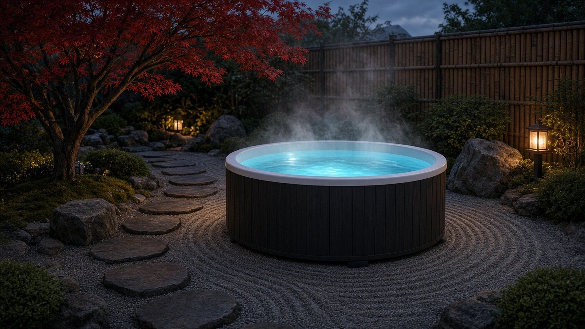 INFINITAS The Circle Whirlpool im Außenbereich