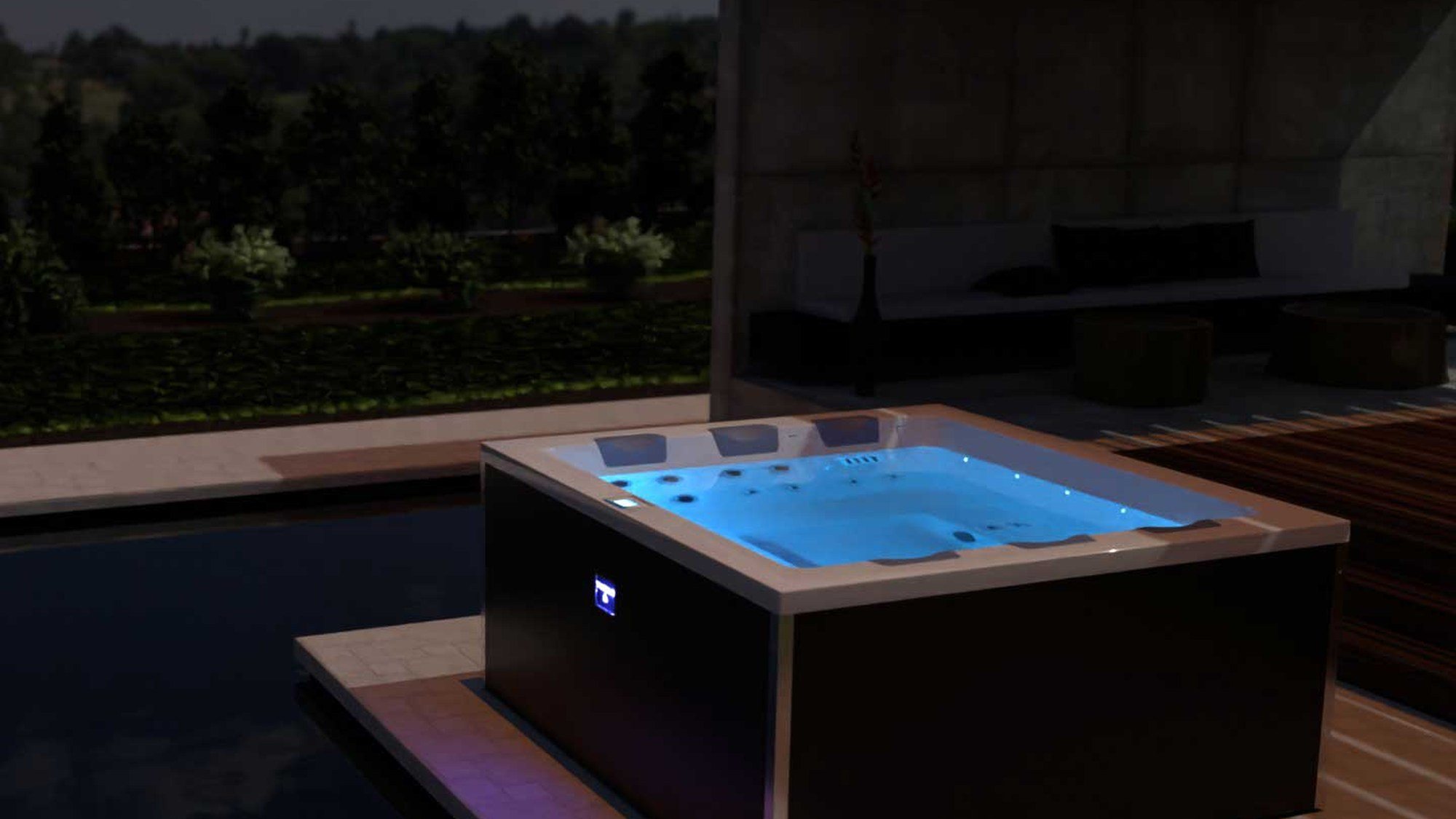 INFINITAS The Grand Whirlpool im Außenbereich