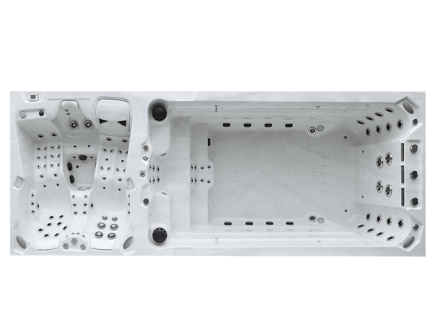 INFINITAS SP1300 swim spa – view 1